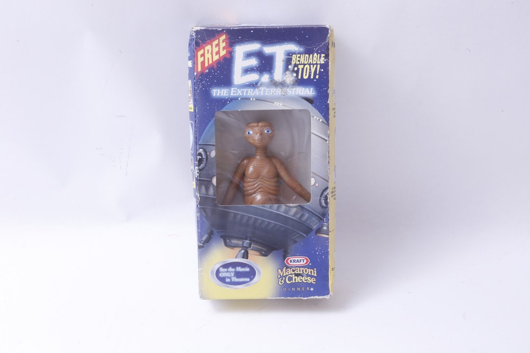ET, the Extra-terrestrial, Alien, Bendable, Figure, Kraft