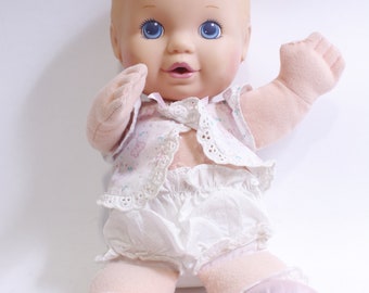 Playskool, Baby Doll, 1992, Soft Body, Vinyl Head, Vintage, Classic, Collectible, Nostalgic, Retro, Cuddly, ~ 230603-DISV 447