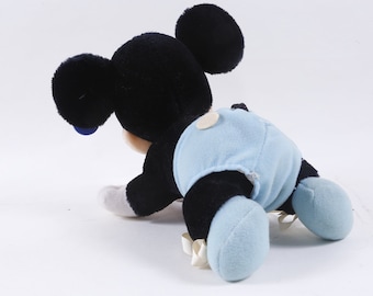 Baby, Mickey Mouse, Plush, Soft, Doll, Toy, Disney Original, Blue