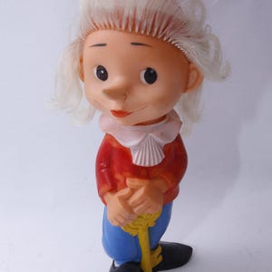 Pinocchio Rubber Toy - Etsy