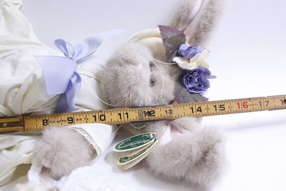 Bearington Collection, Tulip and Ducky, Bunny With Duckling in