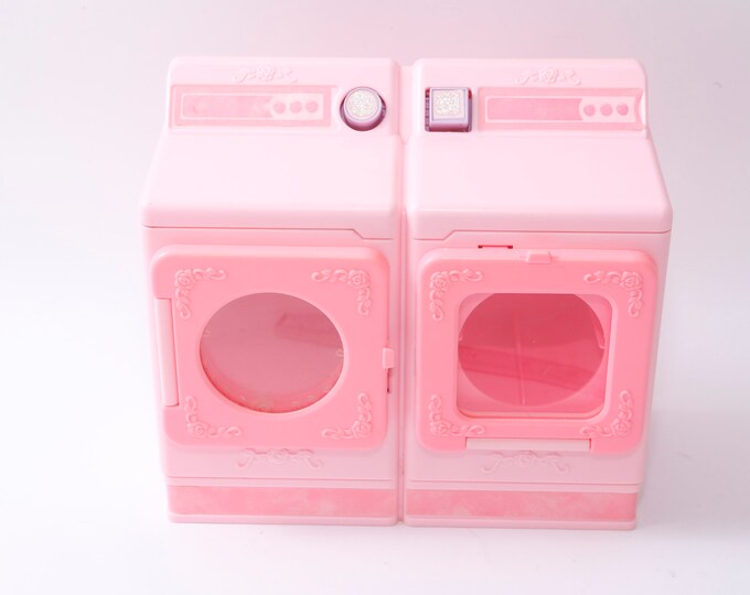Vintage Barbie Washer and Dryer Set Mattel 1990 Made in Etsy