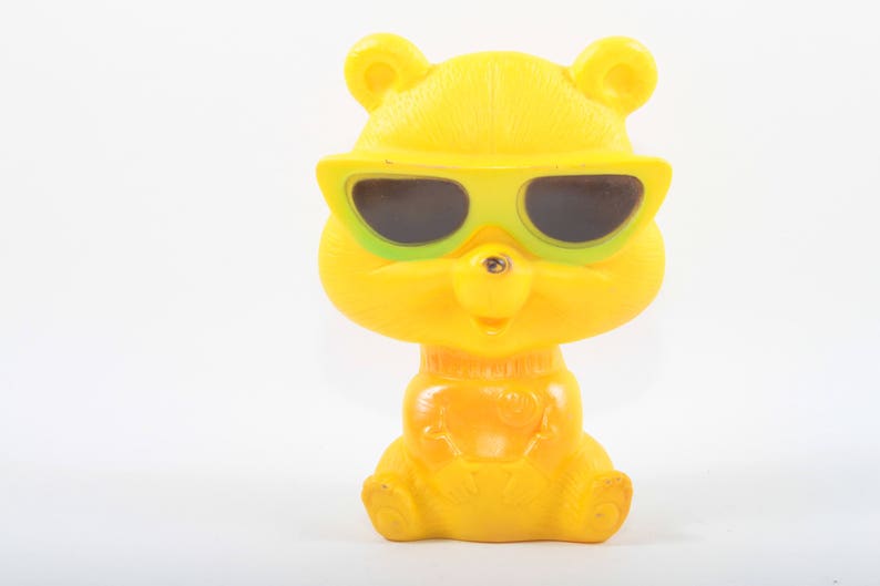 big yellow teddy bear