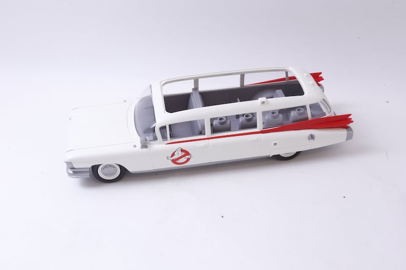 Ghostbusters, Ecto-1, Car, 1959 Cadillac Miller-Meteor Futura Duplex, Miniature, Movie, Toy, Vintage, Collectible, 20-01-730 image 1