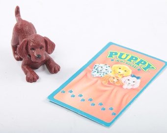 Puppy in My Pocket, Ricky, Labrador, Vintage, Miniature, Toy