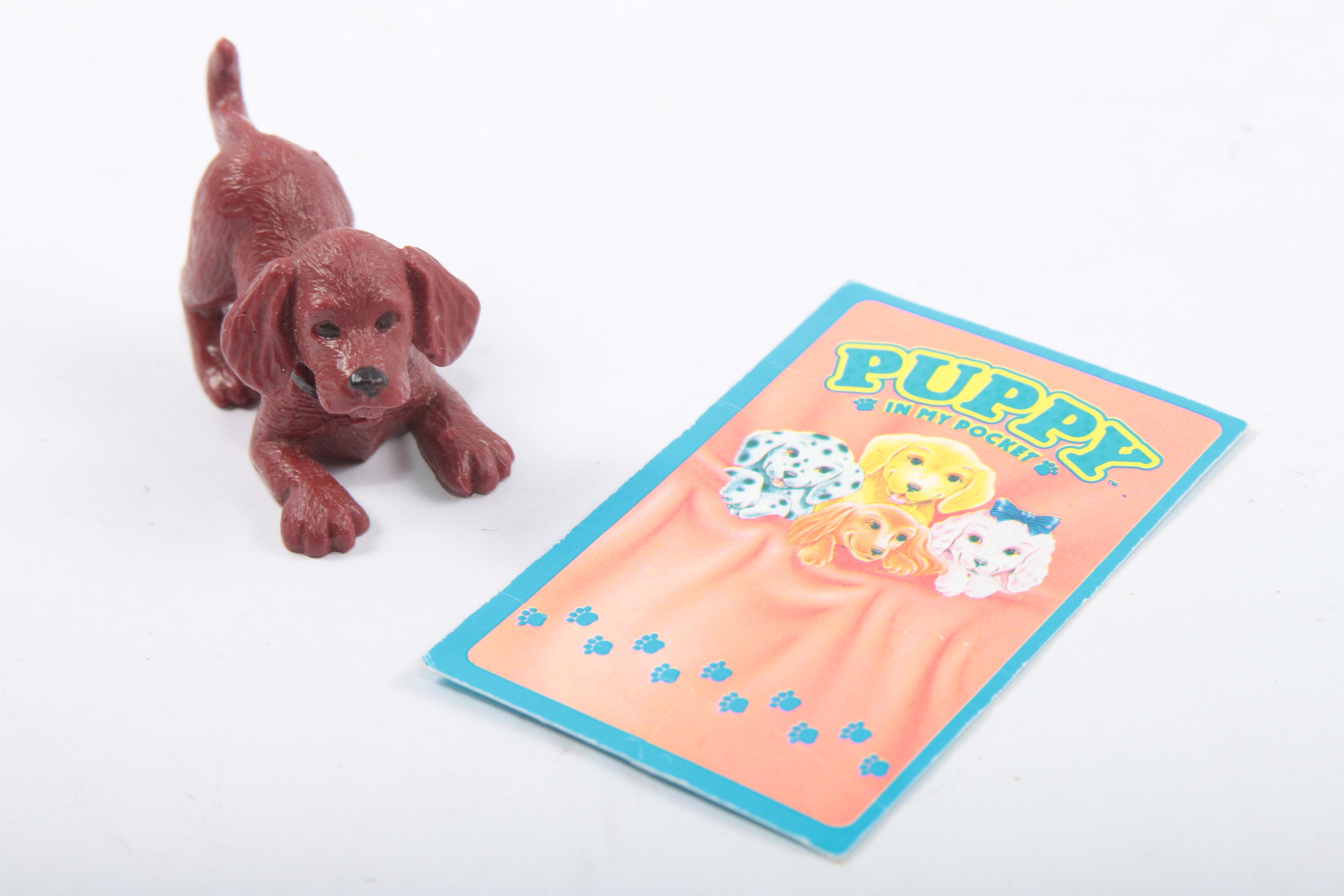 Puppy in My Pocket, Ricky, Labrador, Vintage, Miniature, Toy