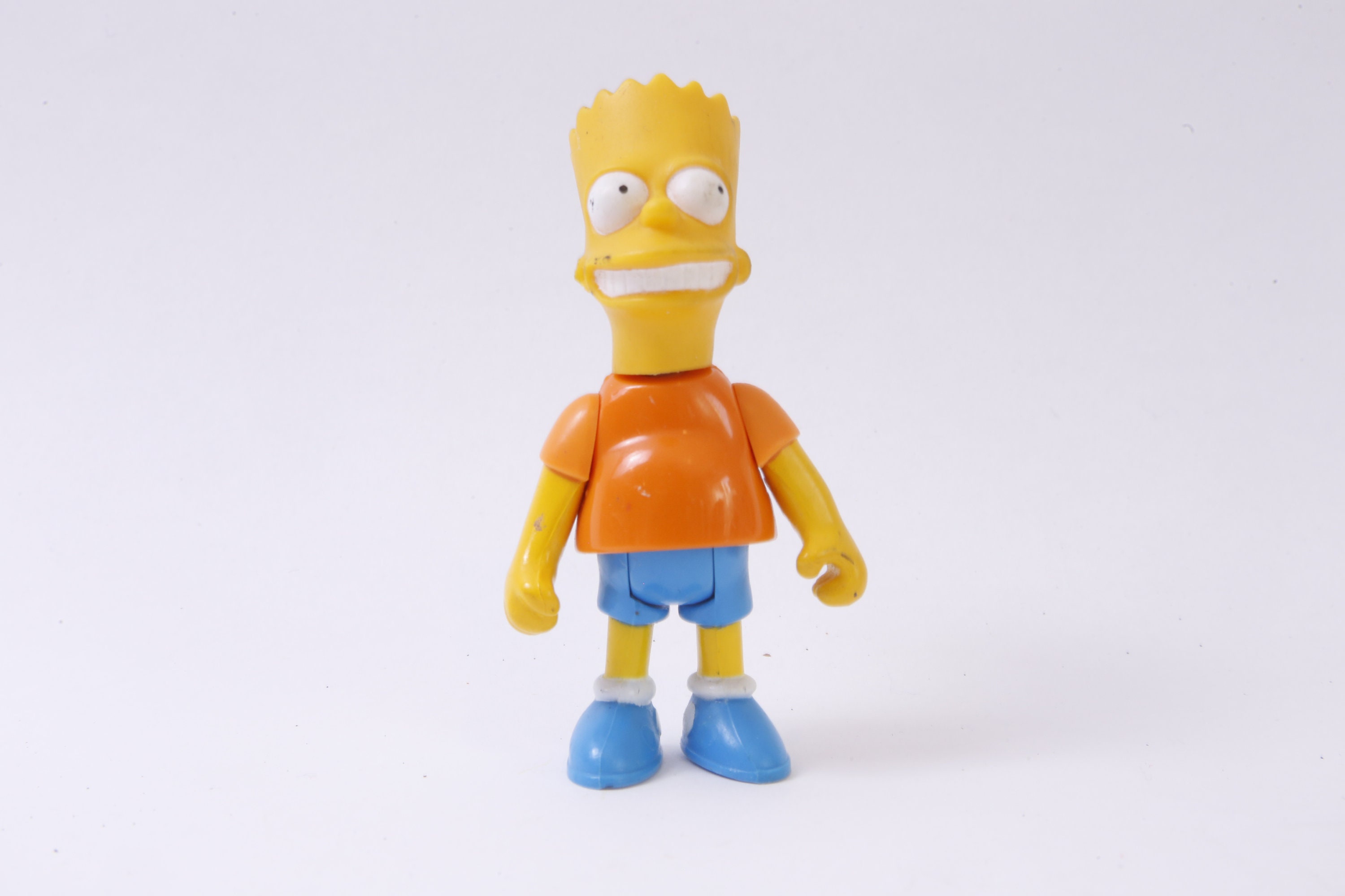 The Simpsons, 1990, Bart Simpson, Smiling, Poseable, Figure The Simpsons, 1990, Bart Simpson, Smiling, Poseable, Figure