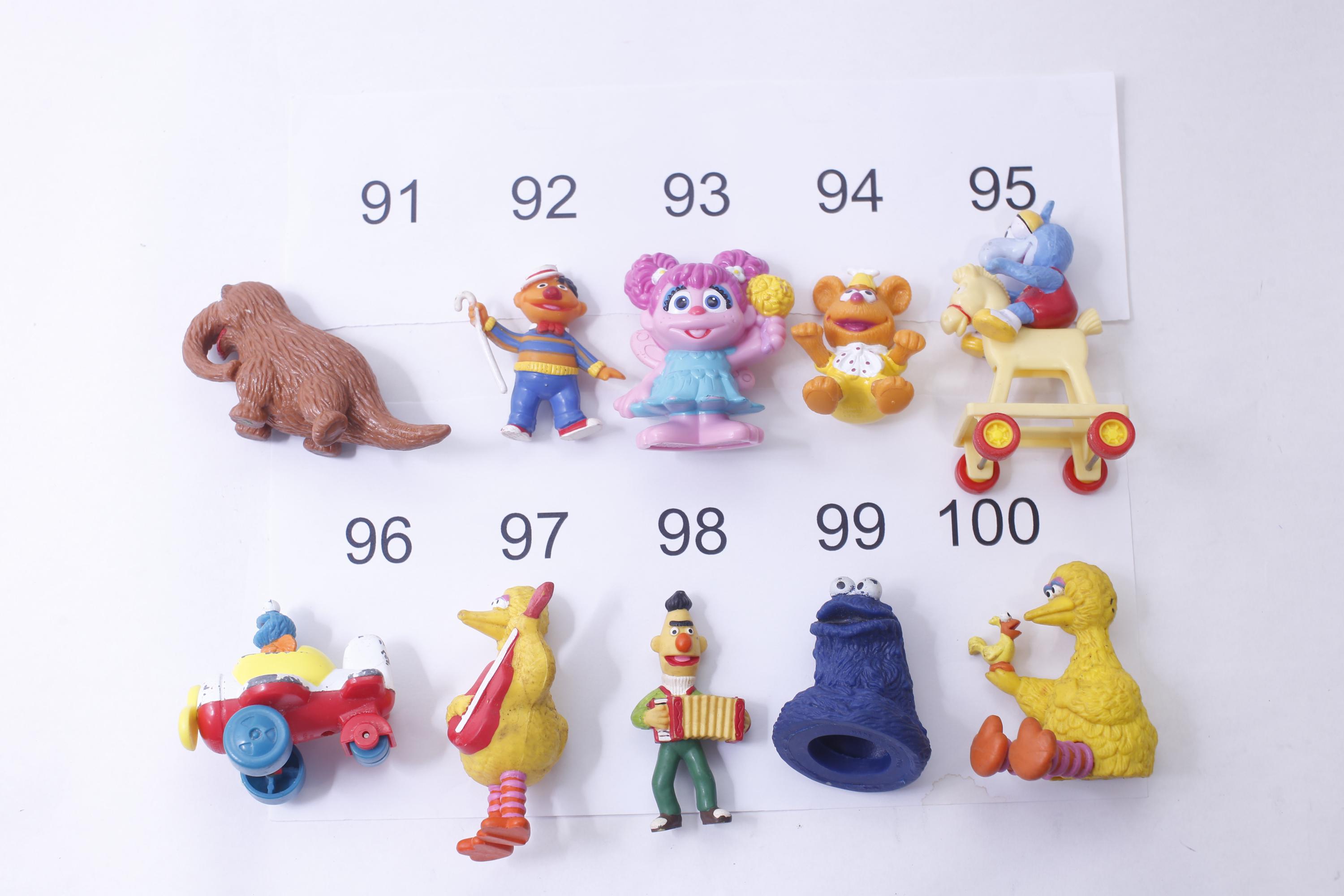 Vintage Sesame Street #2 Pvc Figures Jim Henson Cake Toppers Vintage Sesame Street #2 Pvc Figures Jim Henson Cake Toppers