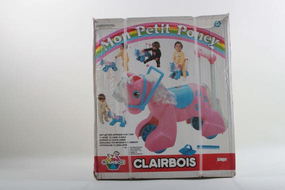 Rare My Little Pony Mon Petit Poney Clarbois Vintage French Etsy
