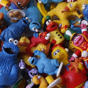 Sesame Street Mini Figurine Toy or Cake Topper 2.5 inch You Choose Character 