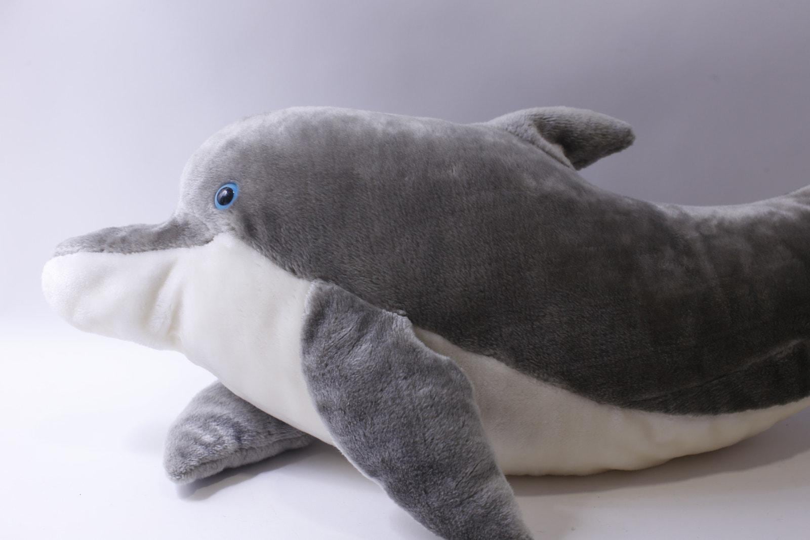 Sea World, Dolly, Dolphin, XL Plush, Vintage, Soft, Toy, 34