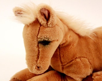 Dakin Lou Rankin Plush Fuzzy Pinto Pony Horse - Soft and Clean! ~ 162