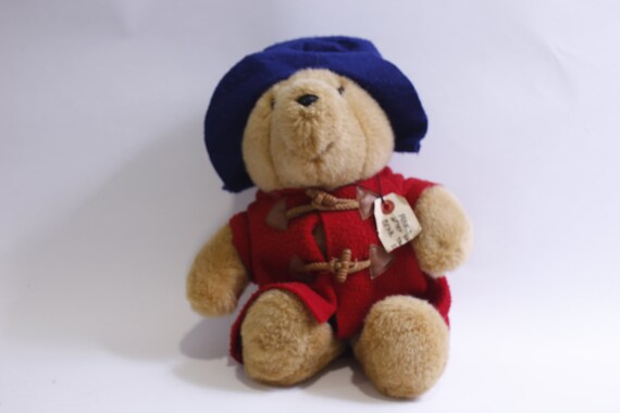 Paddington Bear, Plush Toy, Red Coat, Blue Hat, Classic Costume, Original Tag, Adorable, Stuffed Animal, 230505-WH 1205 - Etsy Paddington Bear, Plush Toy, Red Coat, Blue Hat, Classic Costume, Original Tag, Adorable, Stuffed Animal, 230505-WH 1205 - Etsy