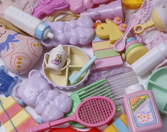 Vintage My Little Pony G1 G2 Accessories #1 - PICK YOUR OWN - Baby Toys, Clothes, Combs, Ribbons, Nursery, Bottles, Hasbro - 20-01-01