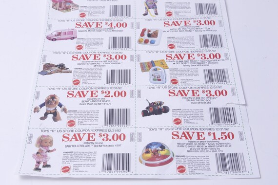 Toys r us in store coupon