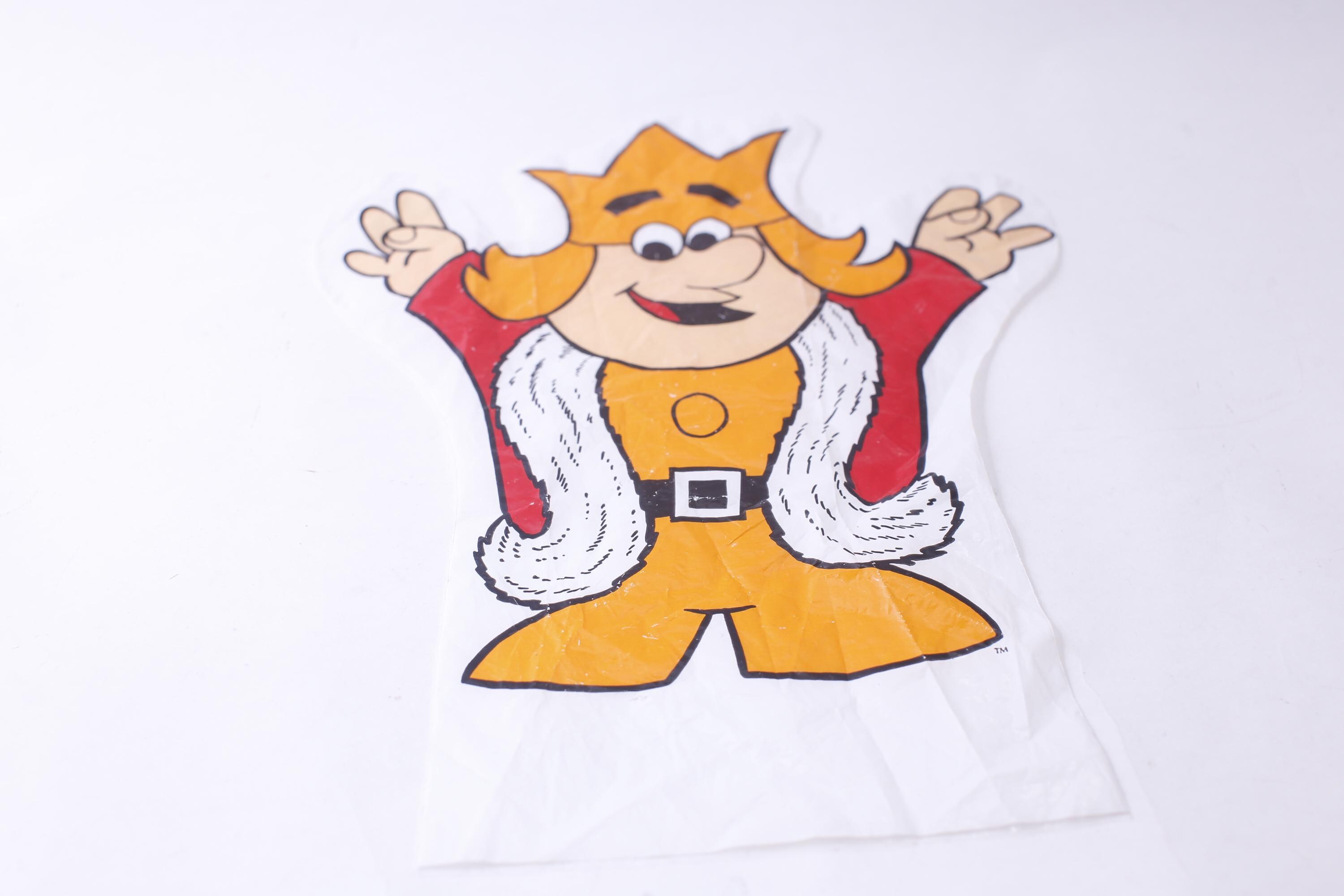 貴重！70s バーガーキング人形BURGERKING アメリカアンティークUSA マジカルバーガーキング ドール 50センチ 箱入 Knickerbocker