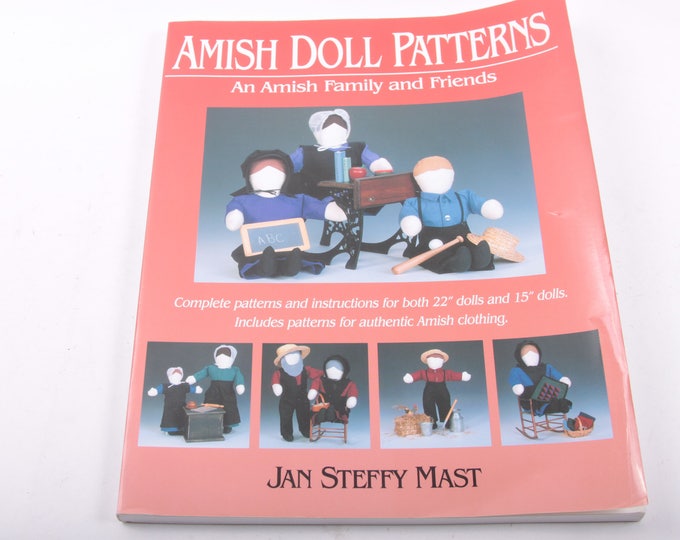 Amish Doll Patterns Family and Friends 22 15 Amish Doll - Etsy