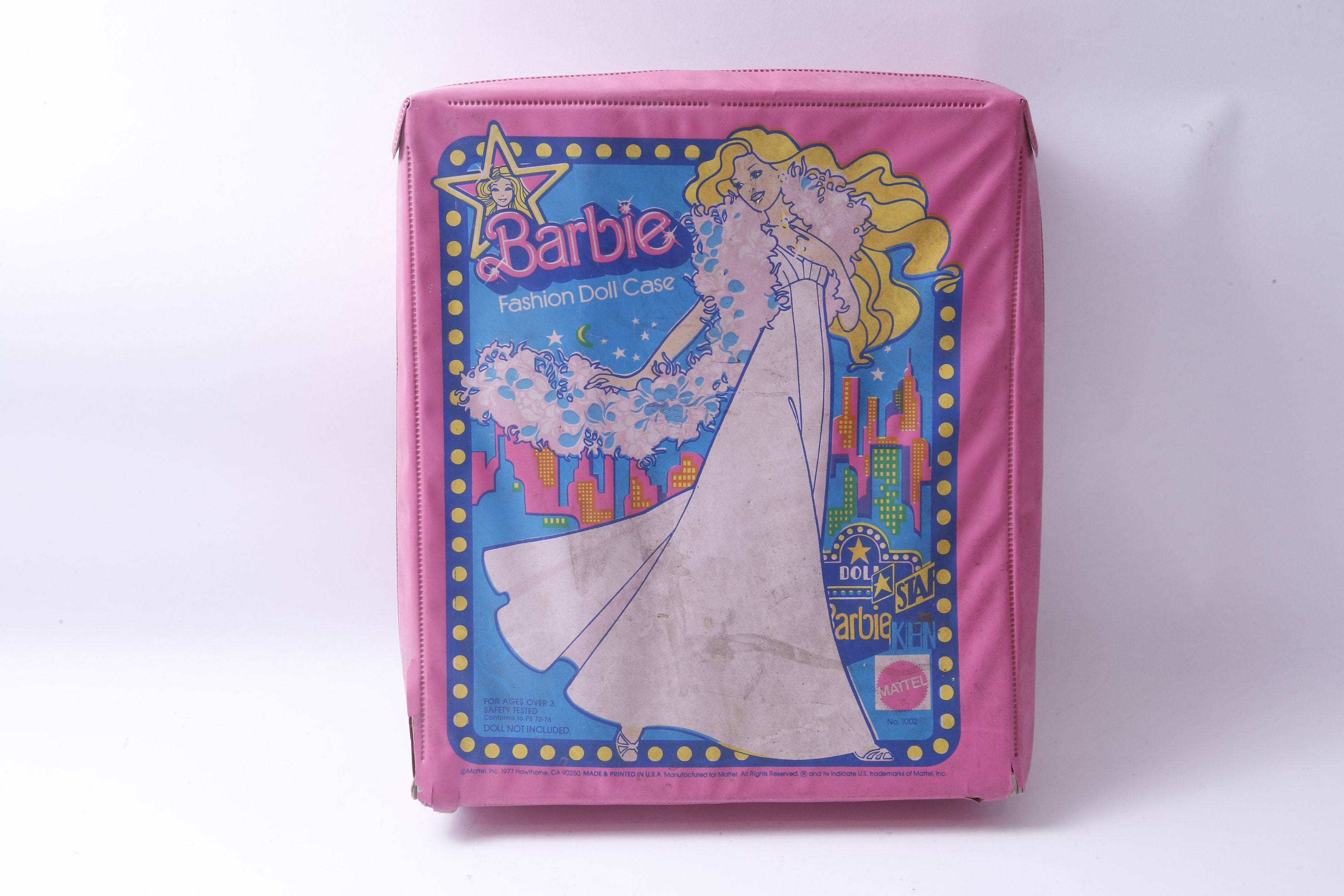 Mattel 1977 Fashion Doll Case Pink Wardrobe - Etsy
