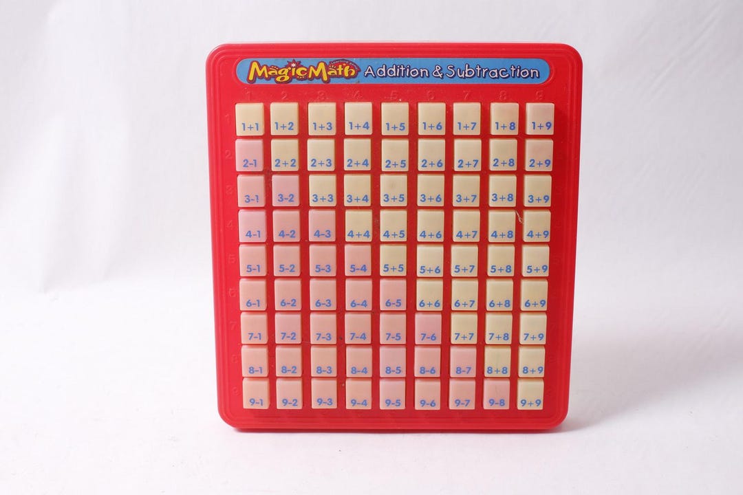Magic Math Box Addition Magic Math Keyboard Addition & Subtraction Learning Game Activity Toy ...