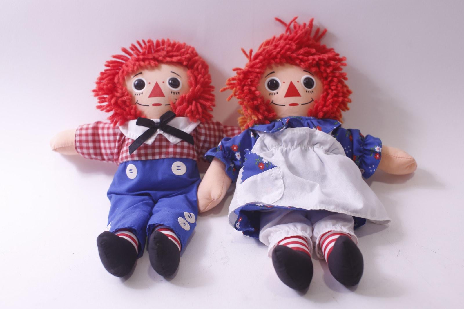 ⑱ラガディアン＆アンディ ニッカーボッカー記念ドール ペアドール