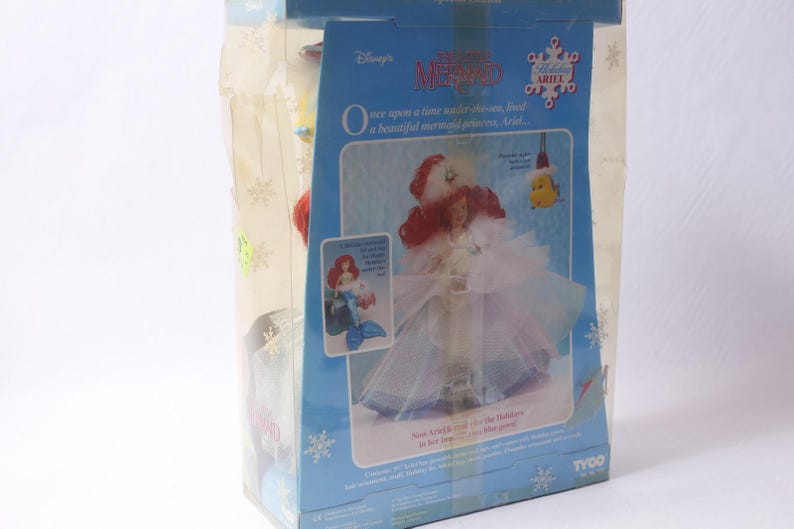 Disney The Little Mermaid Holiday Ariel Doll by Tyco in FLAWED Box ~ 260302-WH 831 image 4
