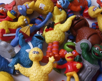 Vintage Sesame Street #3 pvc Figures Jim Henson Cake Toppers PICK YOUR OWN Sesame Street Muppets Fraggle Rock - 826