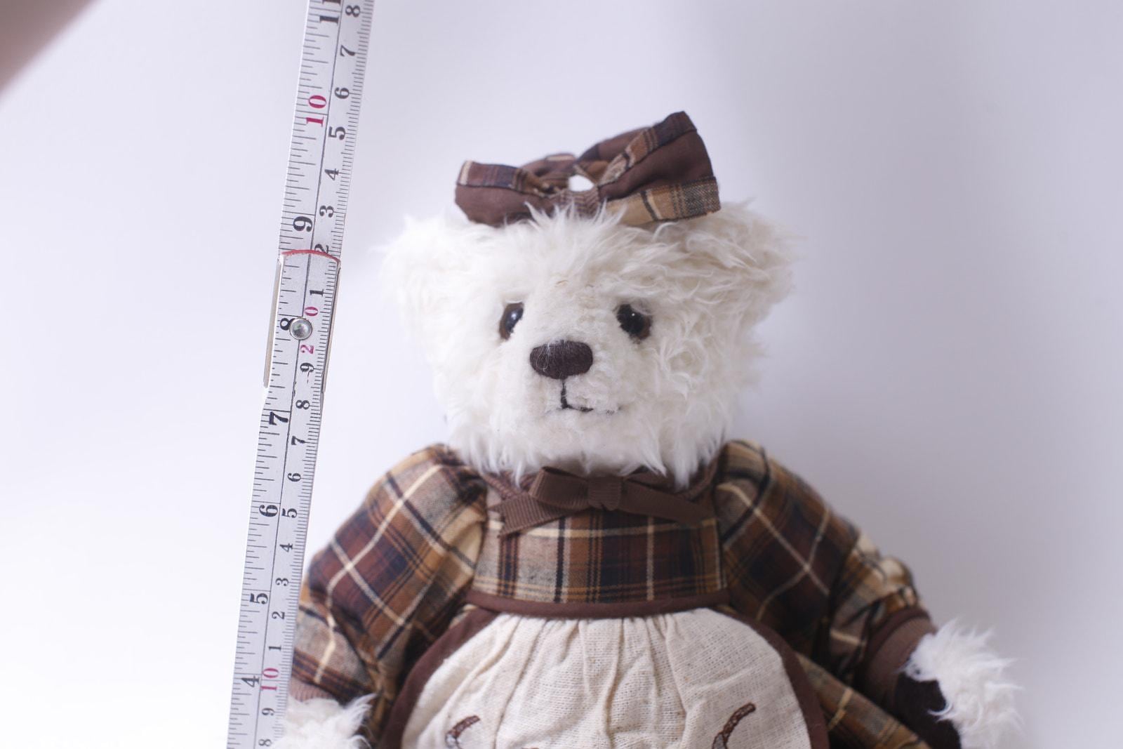 Hersheys Teddy Bear, Douglas Cuddle Toys, 1997, Gingham Dress