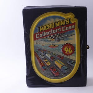 Micro Mini's Collectors' Case, for Micro Machines, Micro Racers, Cars ...