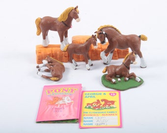 Details about   Pony in my pocket Animal Hospital vintage Horse Foal family baby Figure Toy 90s 