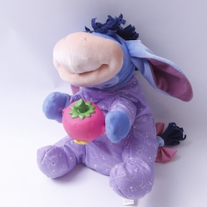 Disney, Eeyore, Donkey, My Baby, Sound Toy, Fisher-Price, Mattel, Soft, Plush, Toy, Figure, Vintage Plush, Stuffed Animal ~ 20-35-1257