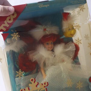 Disney The Little Mermaid Holiday Ariel Doll by Tyco in FLAWED Box ~ 260302-WH 831 image 2