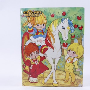 Rainbow Brite, 100 Piece Puzzle, Golden, Comics, Cartoon Characters, Animals, Pictures, Collection, Vintage ~ 05