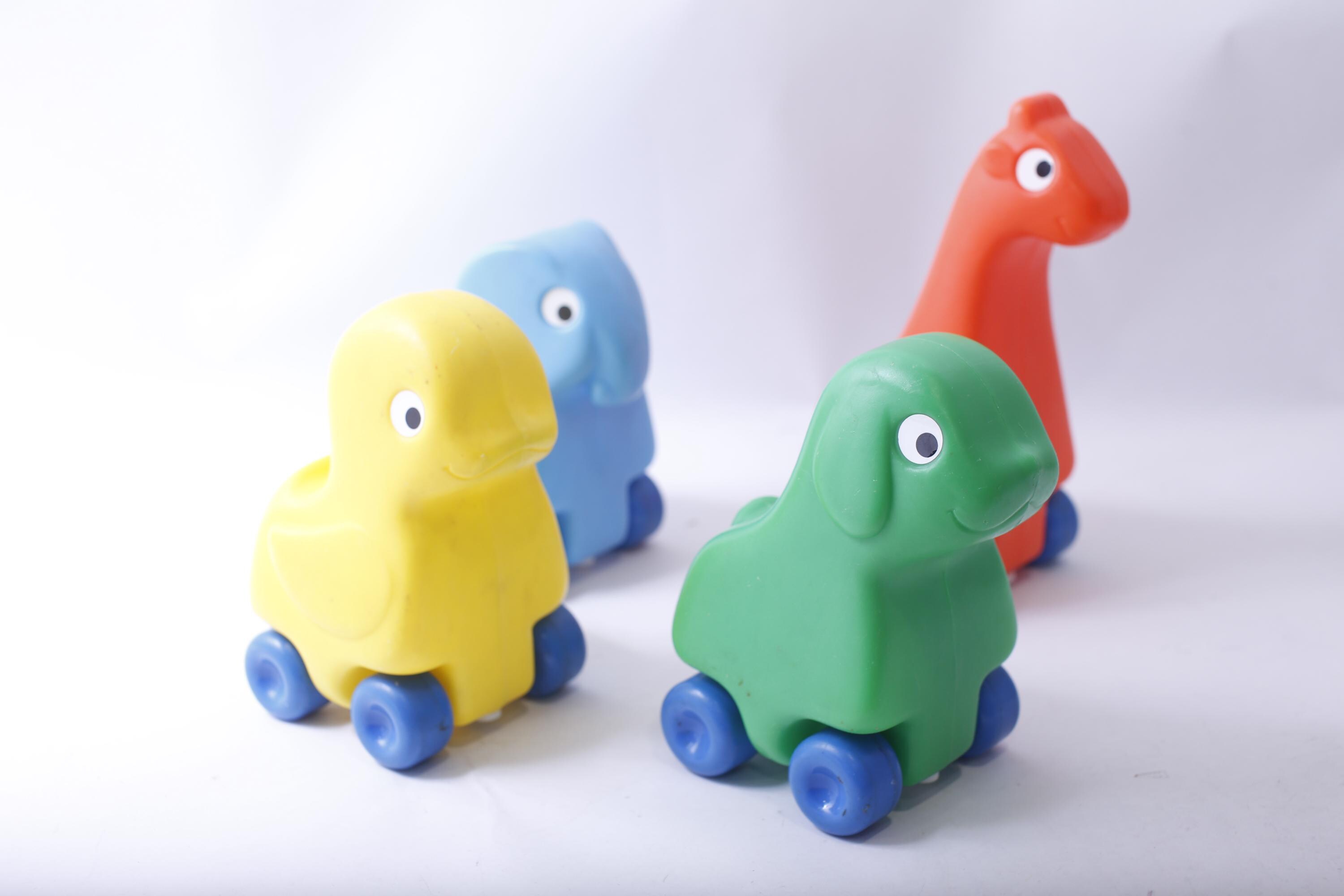 Little Tikes Wagon N Friends Pals Wheeled Animals Dog Duck Elephant Dinosaur 1980s Baby Toys Replacement 240719 WH 765 Etsy UK