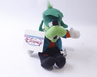 Disney Store, Goofy Goofenstein, Plush Toy, Mini Bean Bag, Halloween, Vintage, Collectible, ~ 240417-WH 916