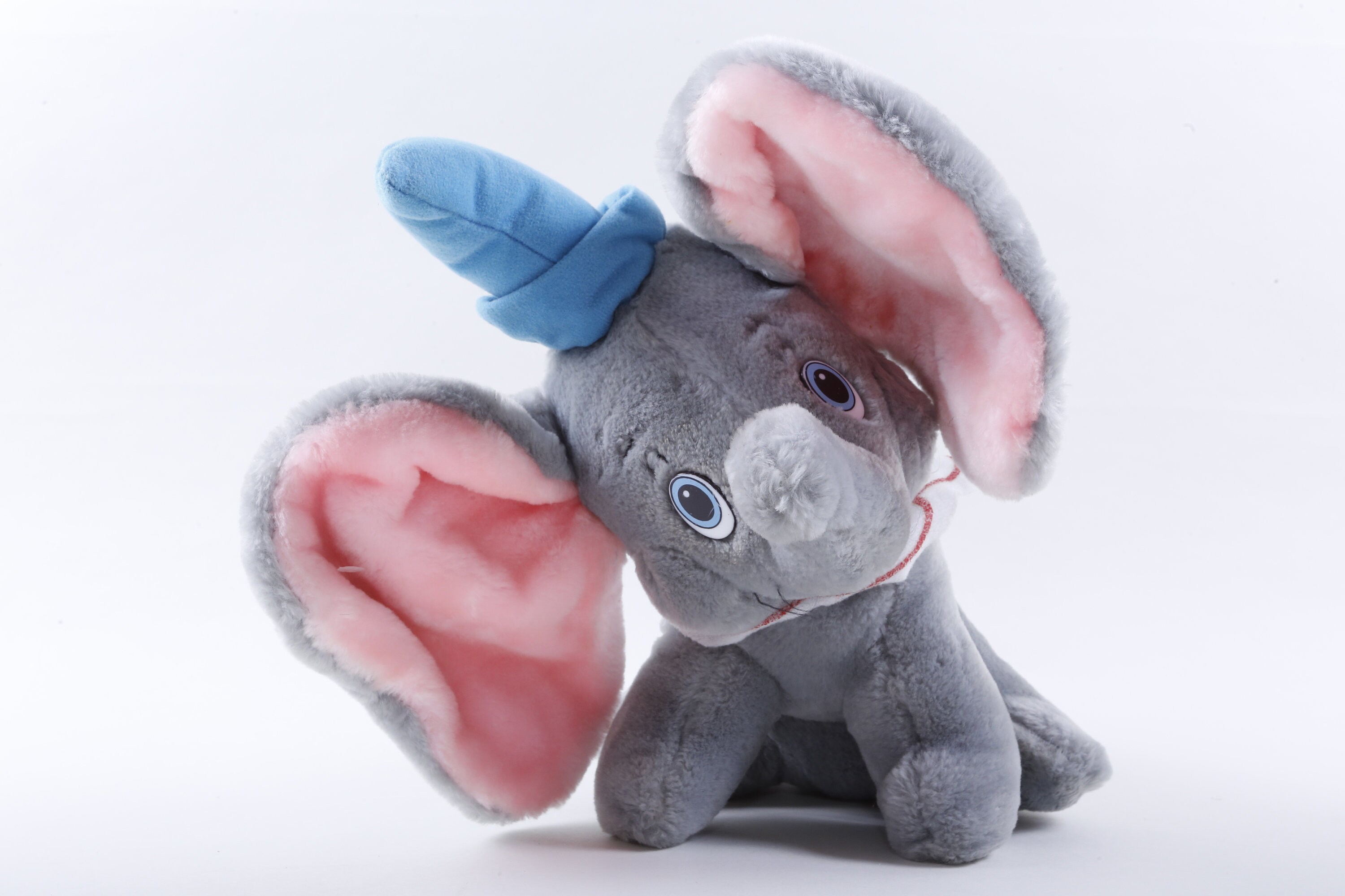 Buy Disney's Dumbo Gray Elephant Plush Soft Toy Big Ears Blue Online in  India - Etsy