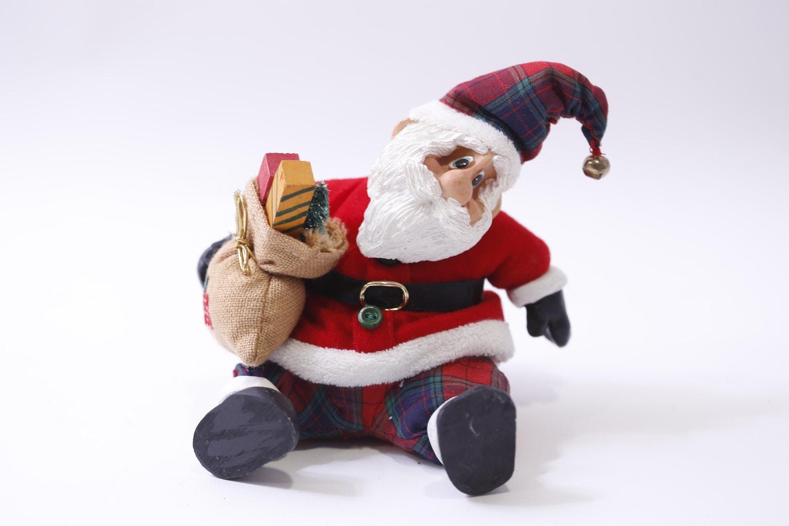 Santa Claus Bean Bag - Etsy