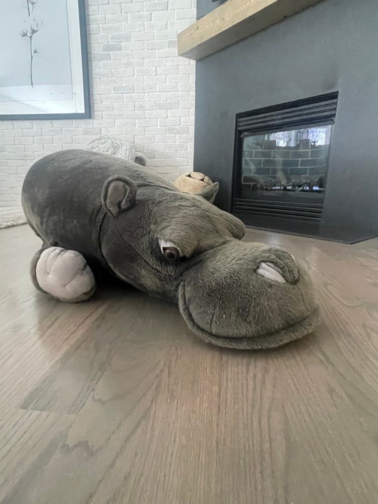 Giant hotsell hippo teddy