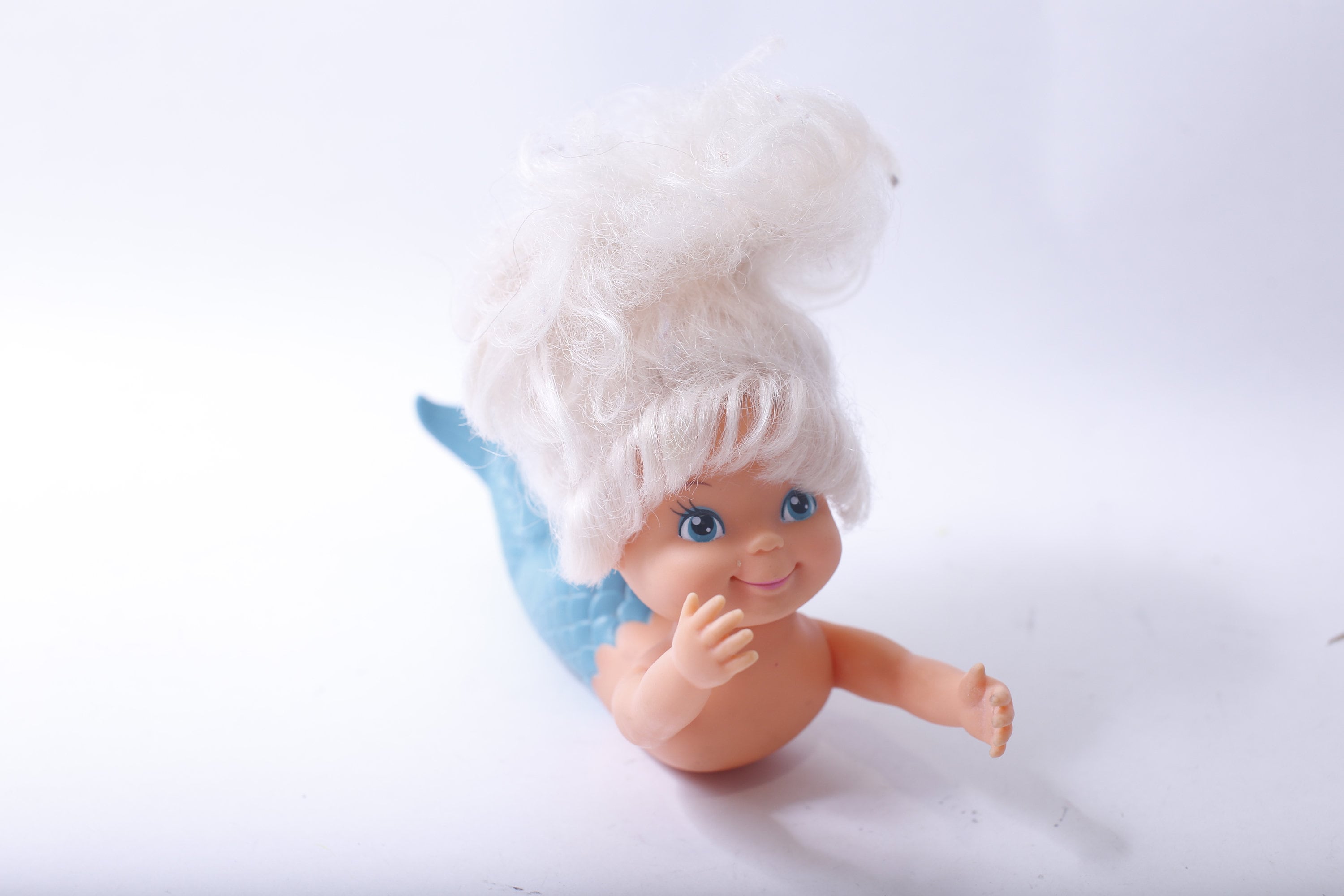 Vintage TNT Mermaid, Princess, Bathtub Toy, Retro
