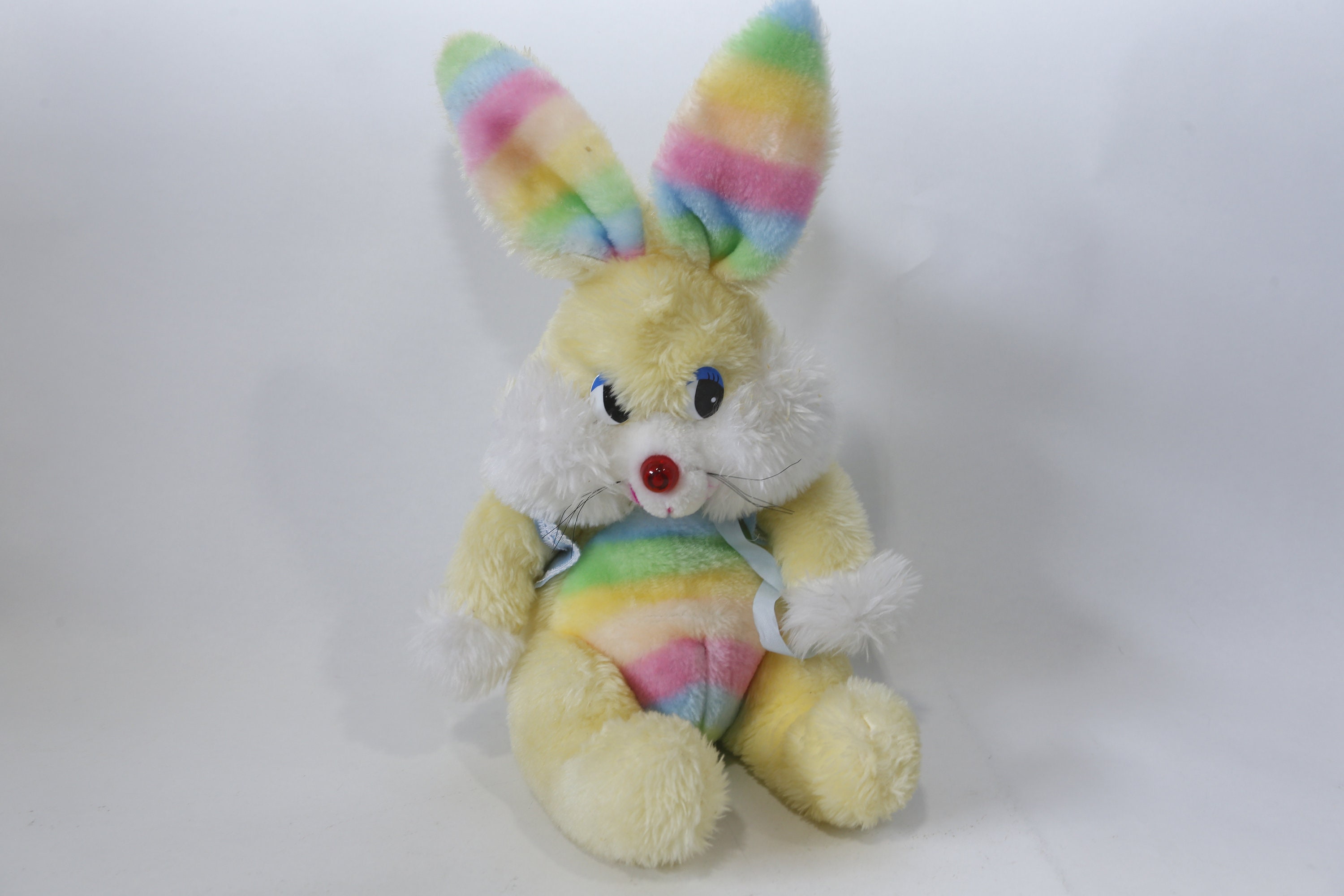 Easter, Rainbow, Singing Bunny, 1980s, WORKS, Stuffed Animal, Spring, Holiday, Plush, Soft, Toy, Figure, Vintage, 230303-DIP 1270 - Etsy Easter, Rainbow, Singing Bunny, 1980s, WORKS, Stuffed Animal, Spring, Holiday, Plush, Soft, Toy, Figure, Vintage, 230303-DIP 1270 - Etsy