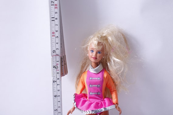 Baton Twirling, Skipper, 1992, Barbie Doll, Mattel, Pink Orange