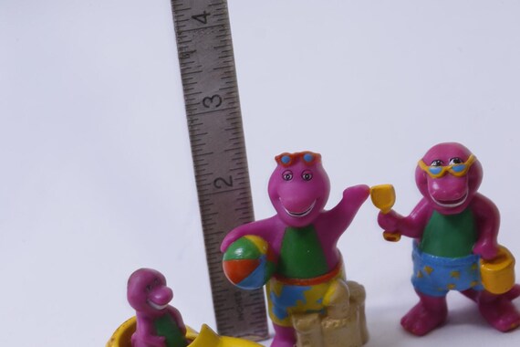Lions Group, Barney the Dinosaur, 1993, PVC Lot, Toys Small, PVC
