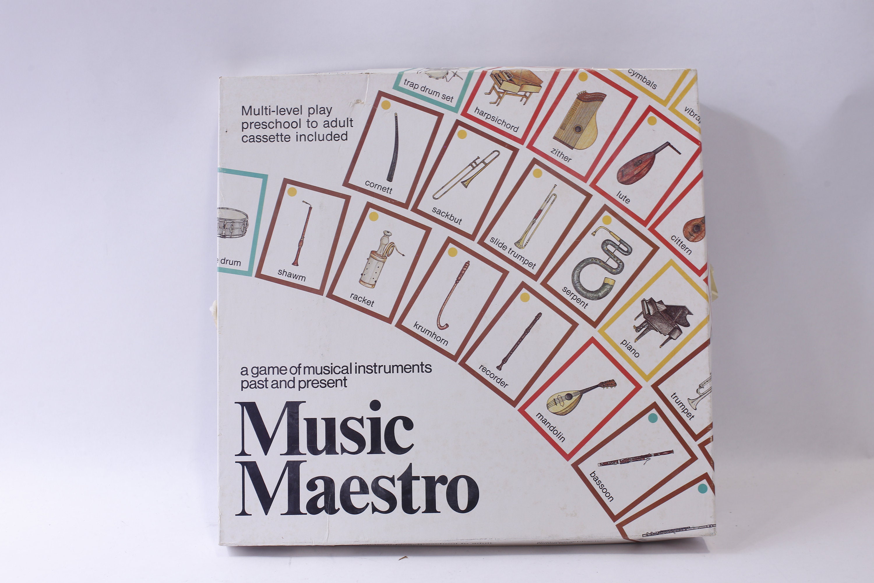 ミュージック マエストロ、楽器のゲーム、過去と現在、1982 年 