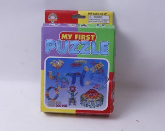 VV, My First Puzzle, Playset, Game Hobby, Mountains For Kids, 2009, Toy, Vintage,  ~ 20-01-965