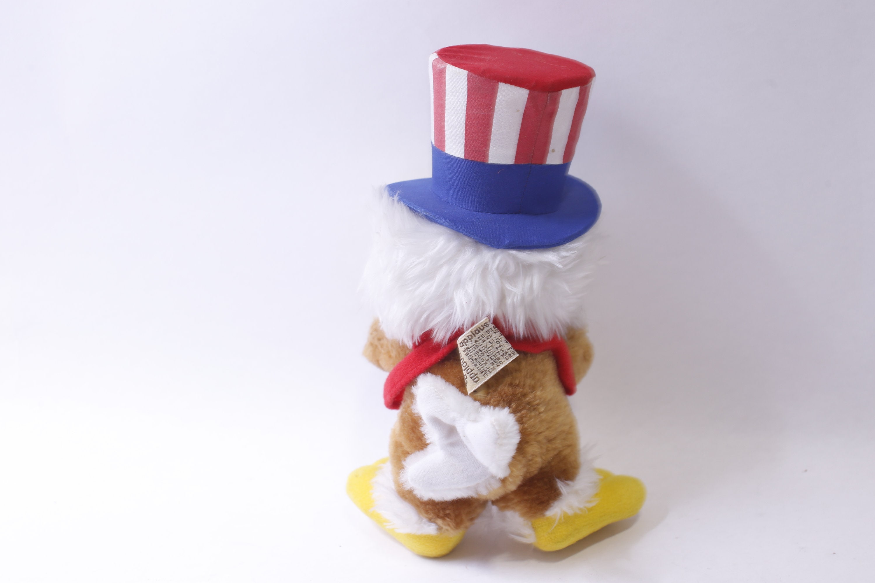 Peluche Sam L'Aigle - Mascotte Olympique Los Angeles 1984 - Applause 9 Pouces - NOS