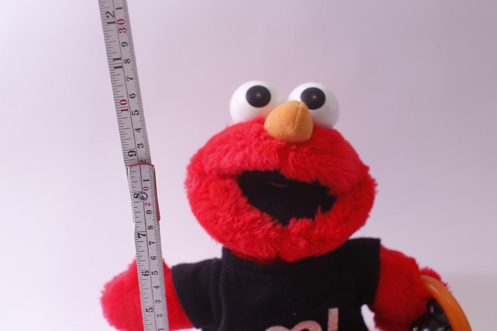 Elmo, Halloween, Tickle Me, Sesame Street, 1990s Medium Plush