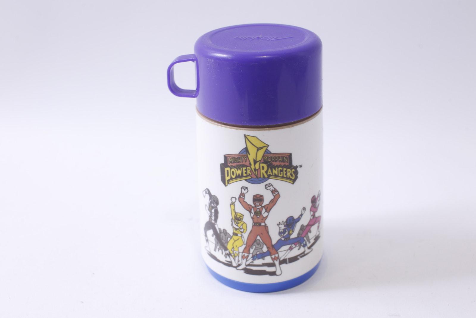 Mighty Morphin Power Rangers, Purple Lid, Aladdin, 1990s, 90s