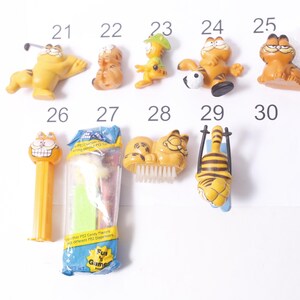 PICK Your OWN -Vintage Garfield PVC Figures Applause McDonalds Sports Devil 1970s 70s 80s 1980s Toy Lot Toy Collection 352 image 4