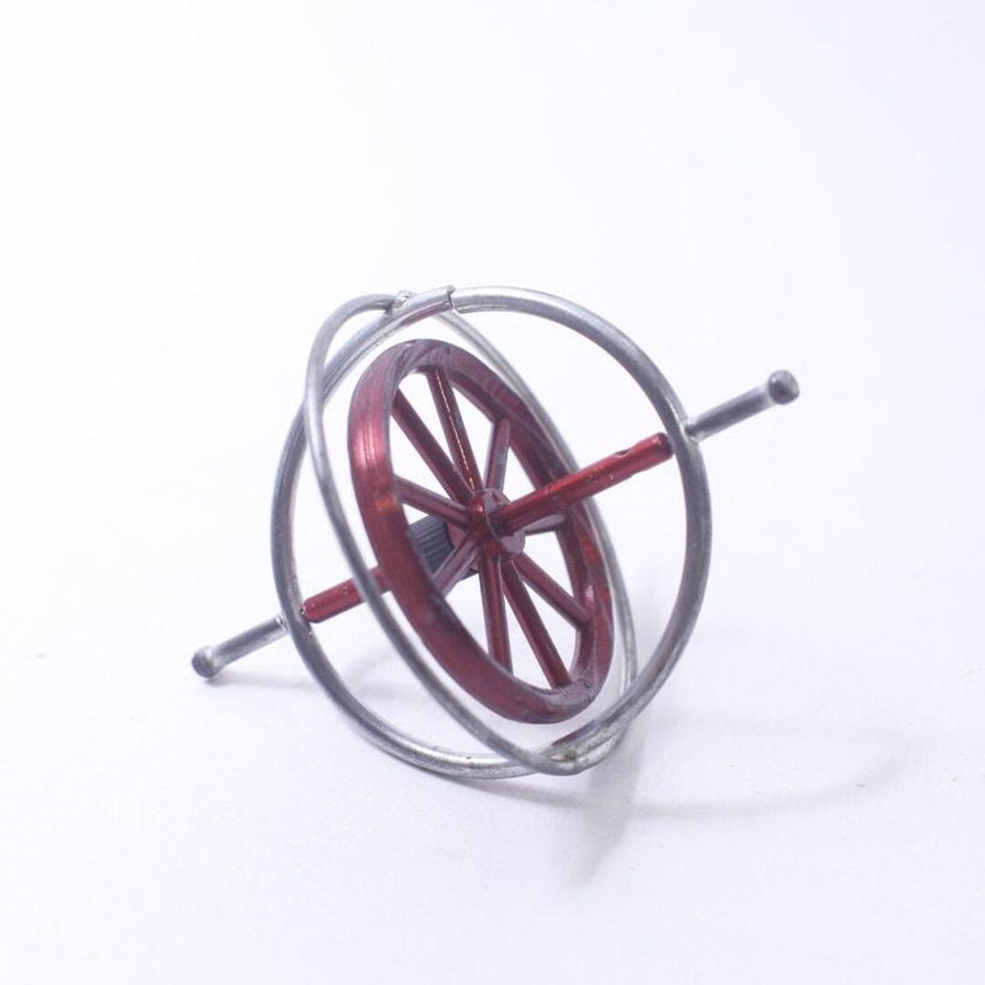 Spinning Gyroscope Rings 1950s, Jiminy Jyro, Gyroscope, Spinning, Toy, Incomplete, Vintage ...