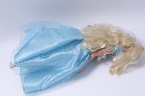 90s Mattel, Barbie, Doll, Dressed, Light Blue, Evening Dress