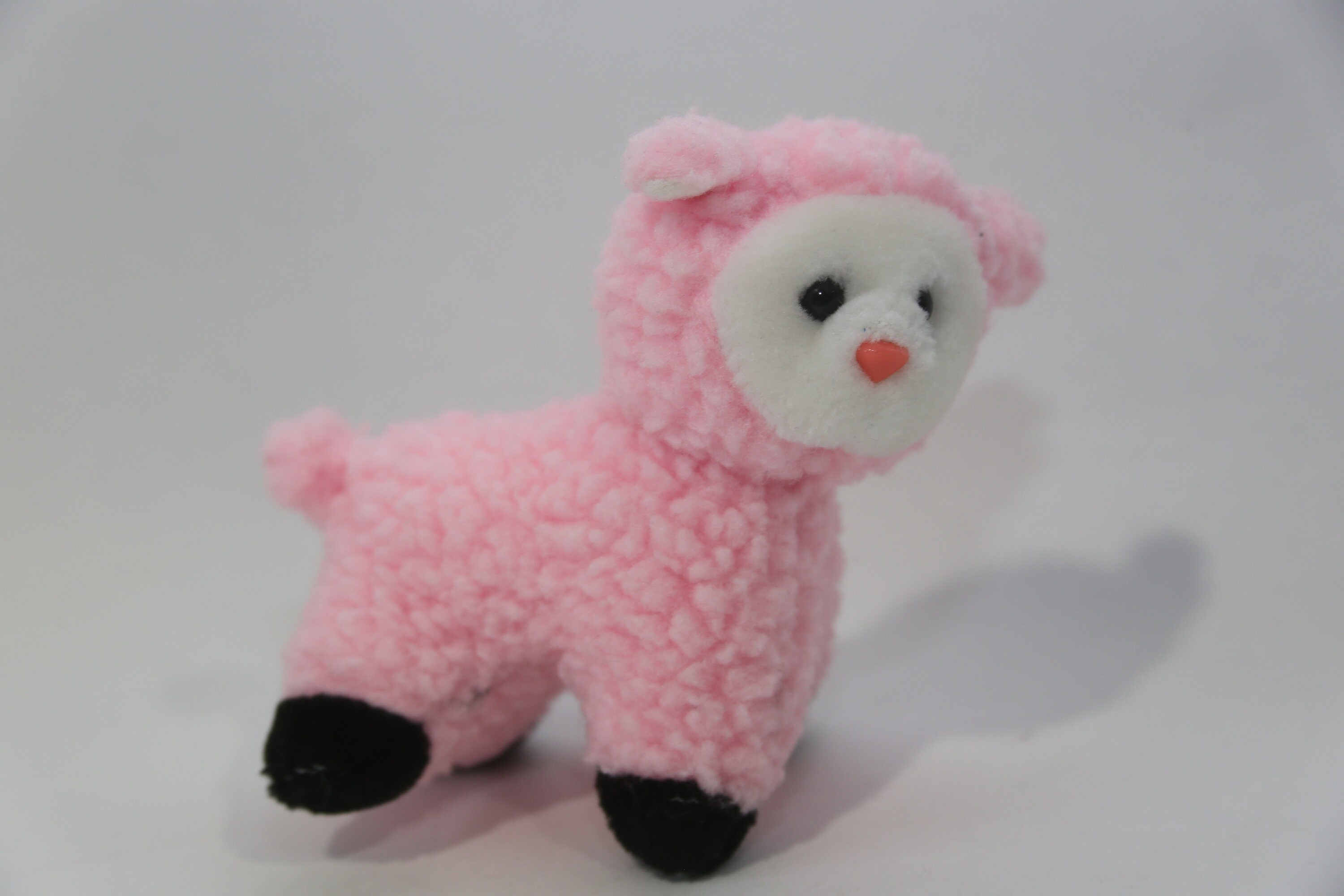 Pink Lamb Plush Adorable Little Standing Stuffed Animal Soft Toy Children Vintage Collectible 230217 DISV 07 Etsy UK